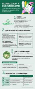 Infografia GLOBALG.A.P. y Sostenibilidad - Observatorio de sostenibilidad de Anecoop - JUL25