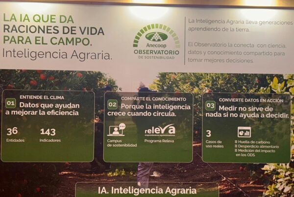 La IA que da raciones de vida para el campo» del Observatorio de Sostenibilidad de Anecoop en Fruit Attraction 2026